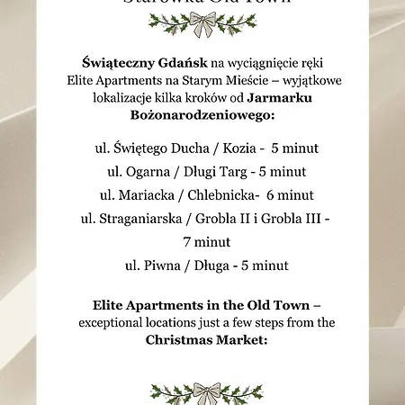 Апартаменты Elite Mariacka Premium